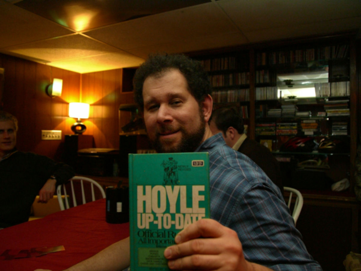 Ken at poker night