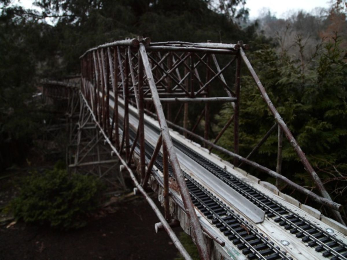 Trains at The Morris Arboretum