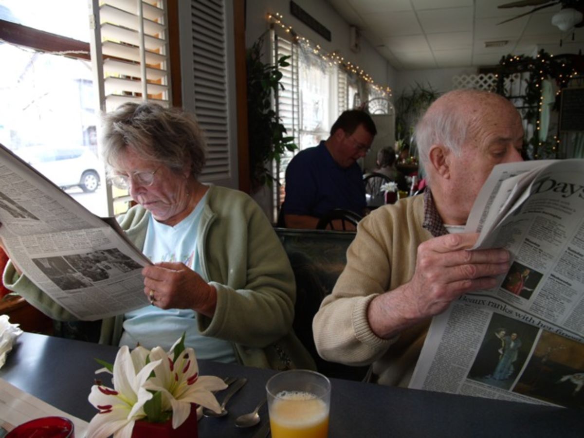 Toby and Bill at the Bella Vida