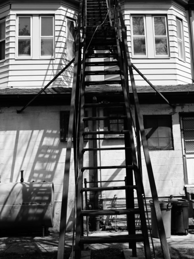 metal stairs