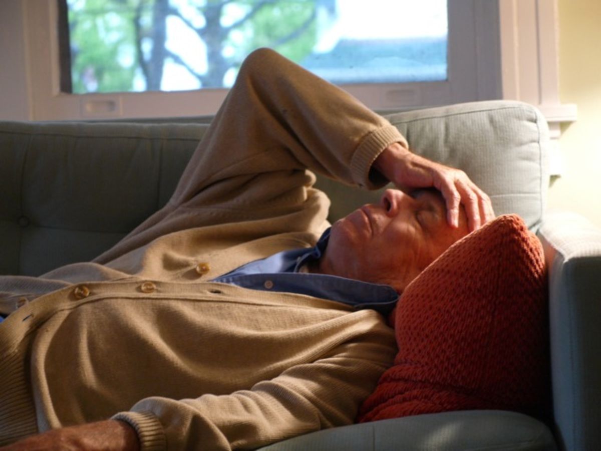 Bill on the couch