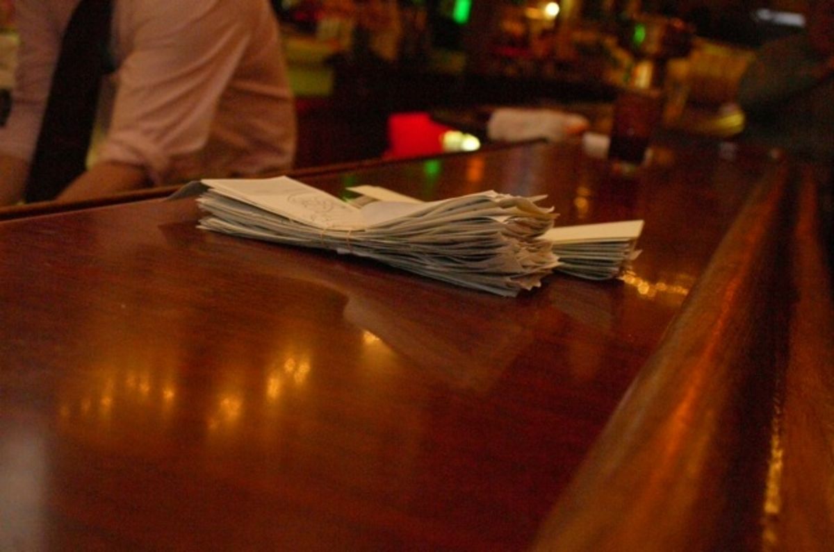 checks at The Glenside Pub