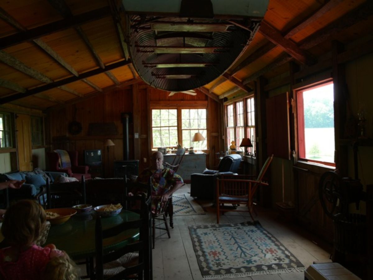 Bill in the barn