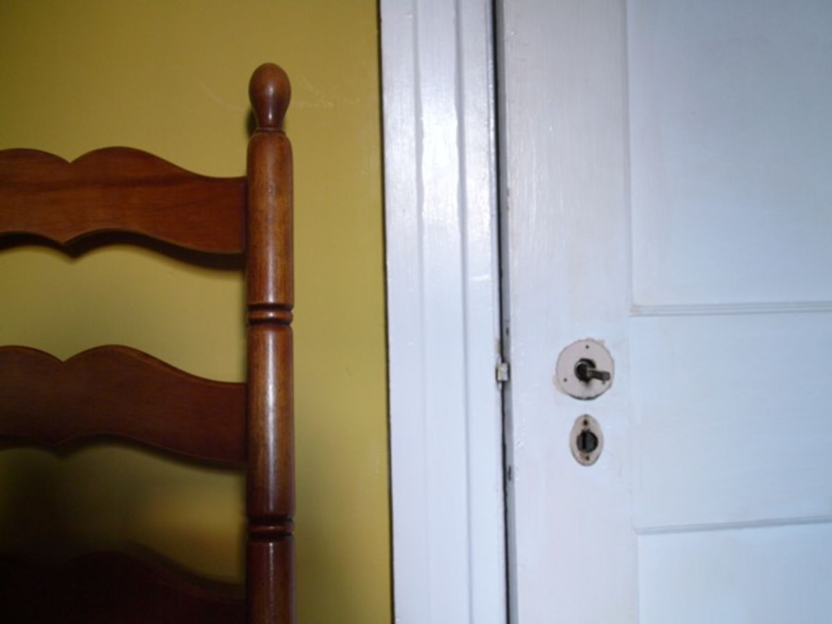 chair by door