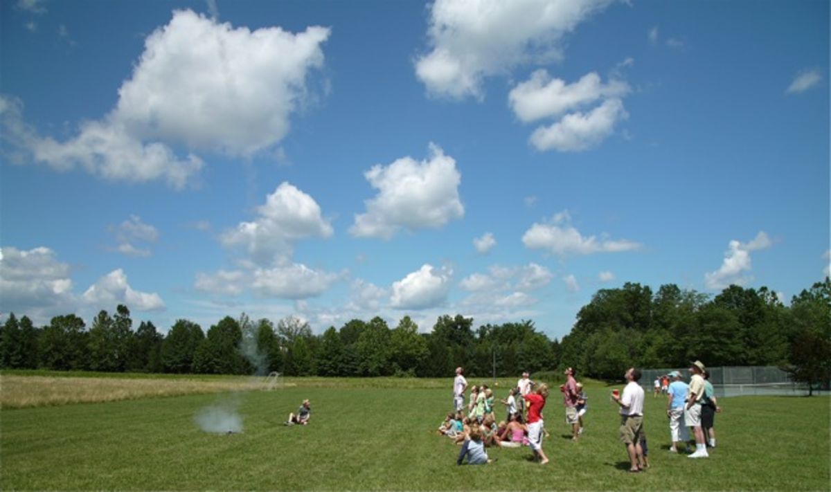 the launch