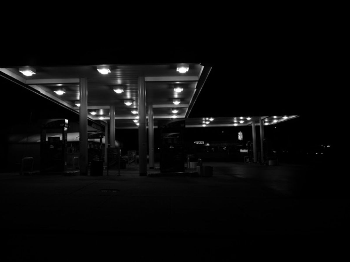 gas station