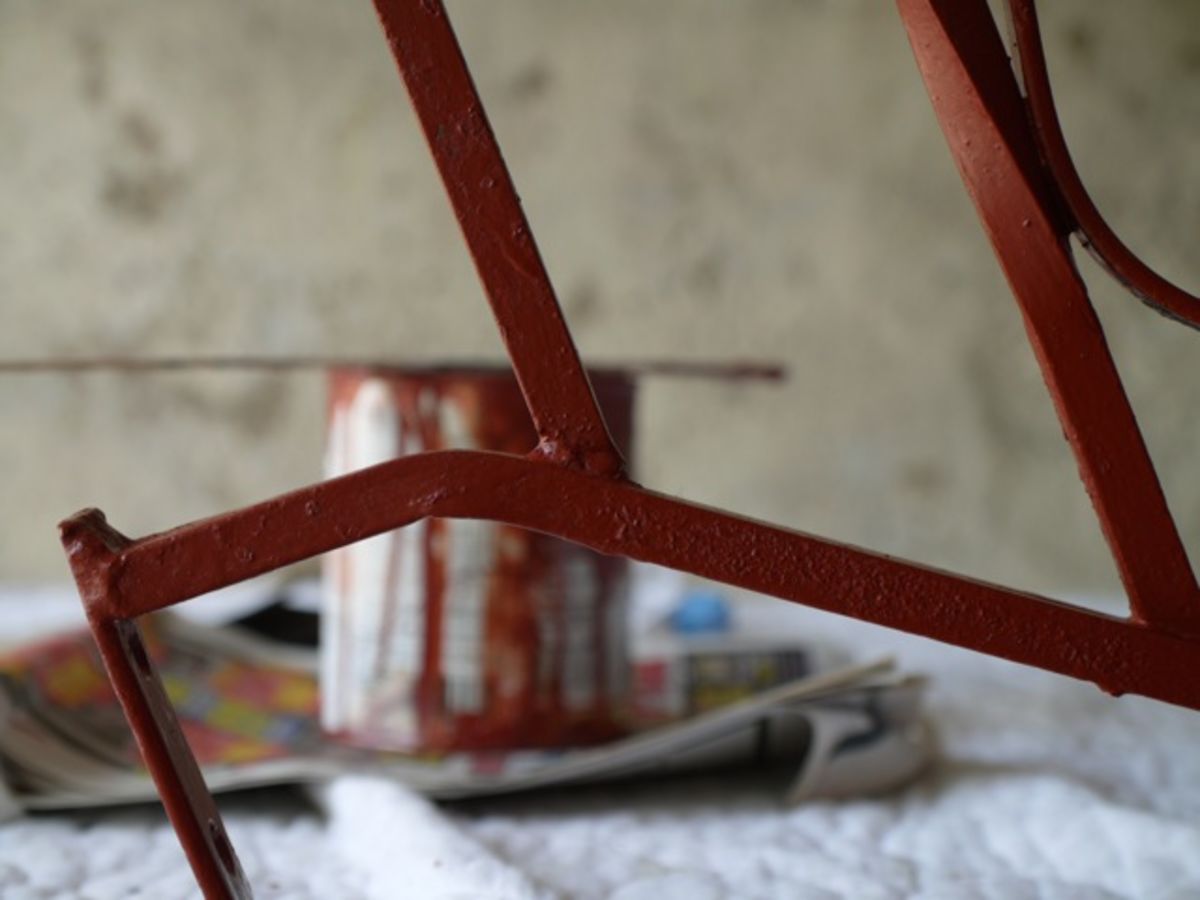 painted rail