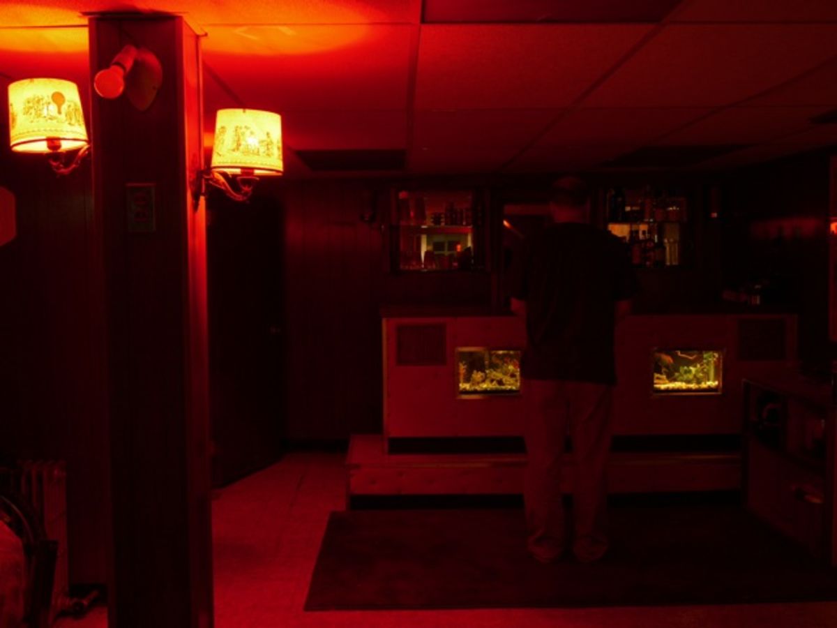basement bar