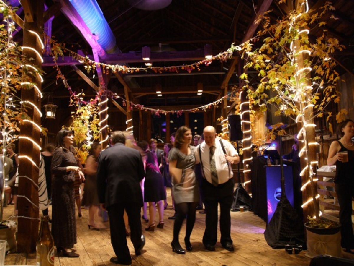 dancing at the reception