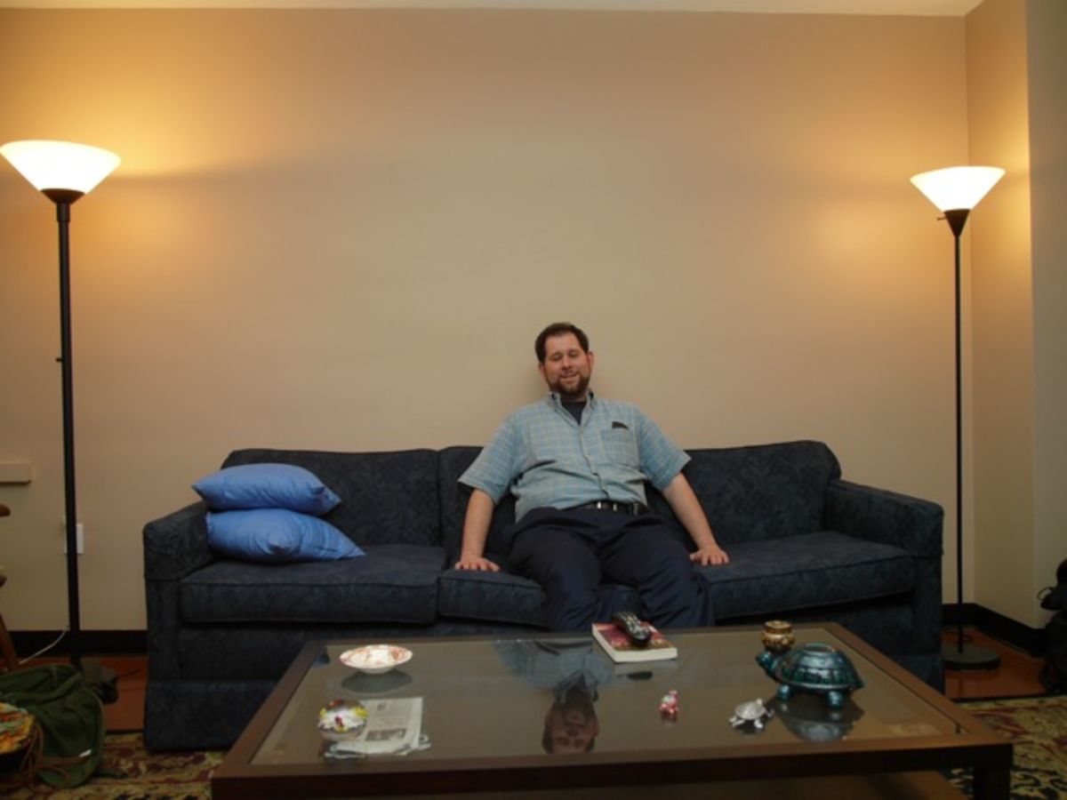 Ken on couch