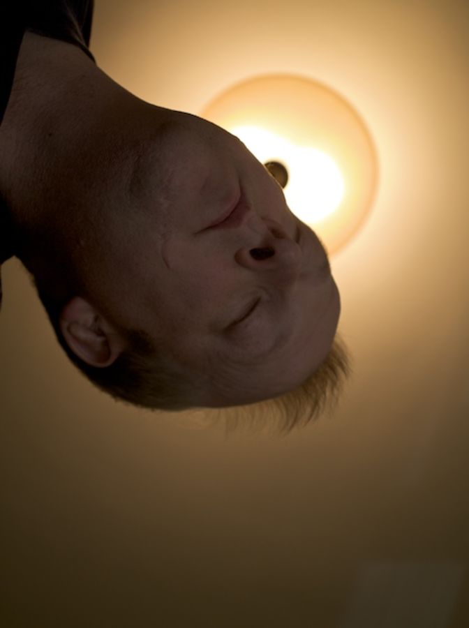 Luke by lamp
