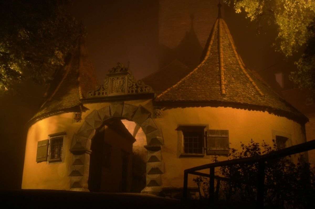 Rothenburg at night