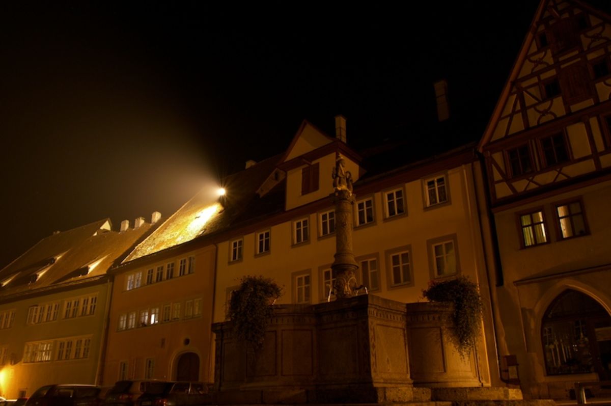 Rothenburg at night