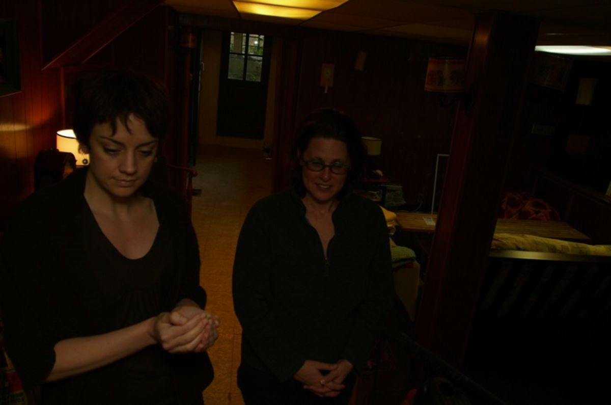 Gretchen and Stephanie